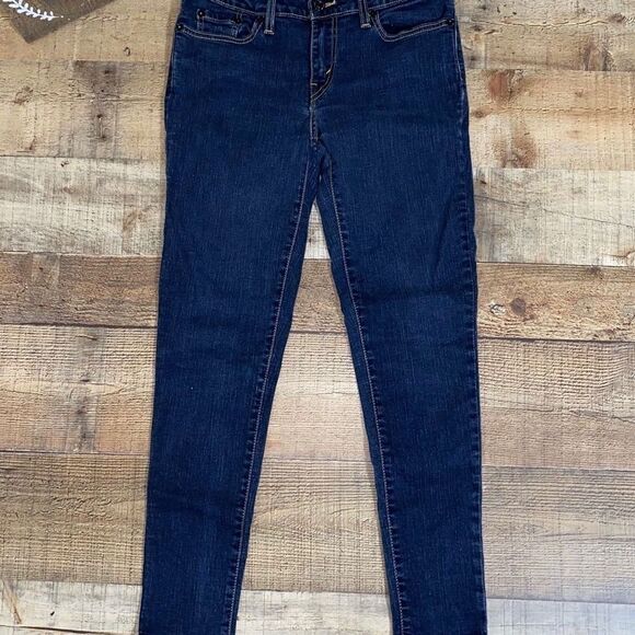 Levi’s 535 Denim Leggings Skinny 9S - Picture 3 of 12